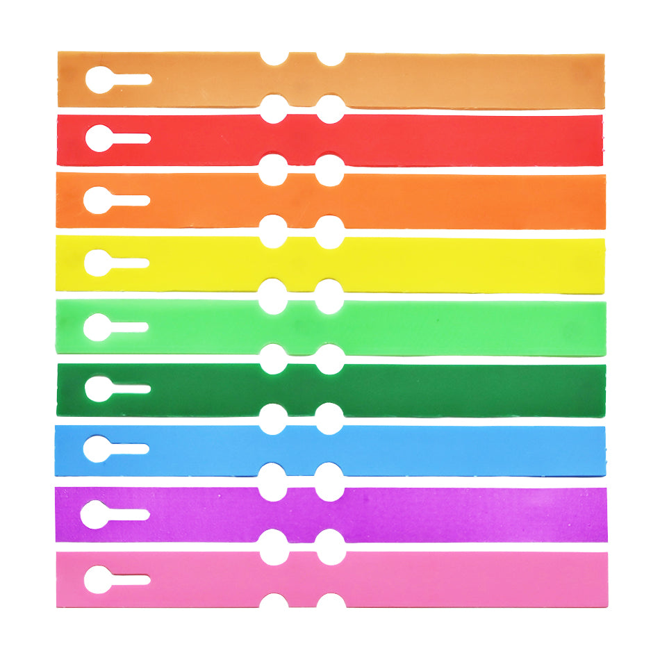 Self Tie Labels Assorted Colours Tiedgarden Com